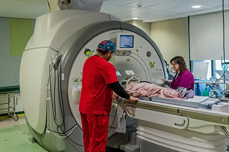 Healthcare providers using imaging equipment