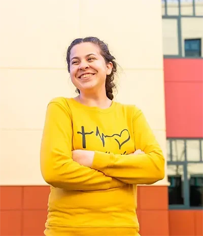 smiling woman