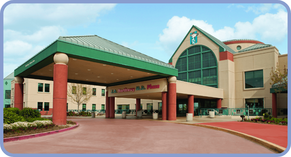 Photo of the front entrance of Valley Children's Hospital