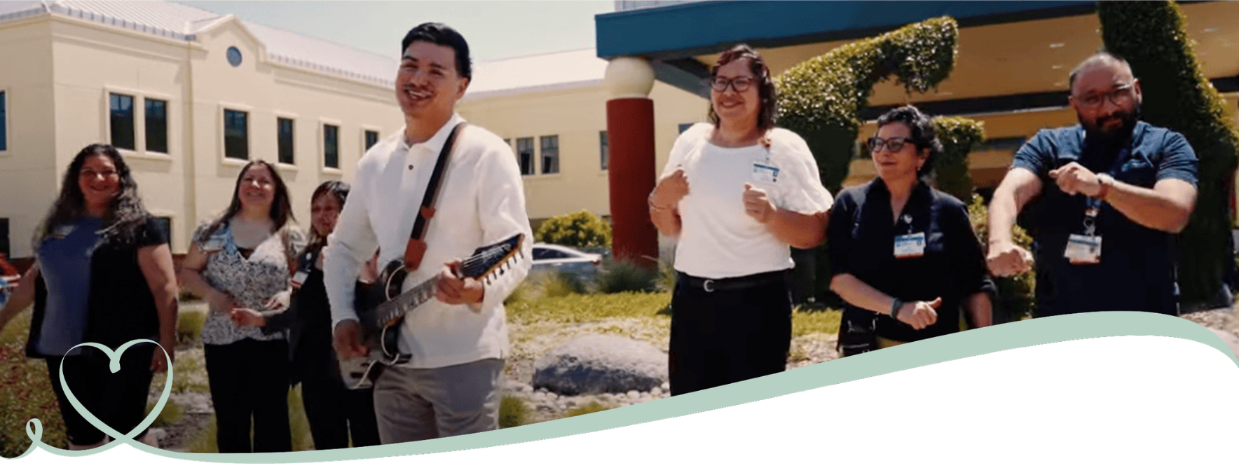 Still from the "This is our castle" music video