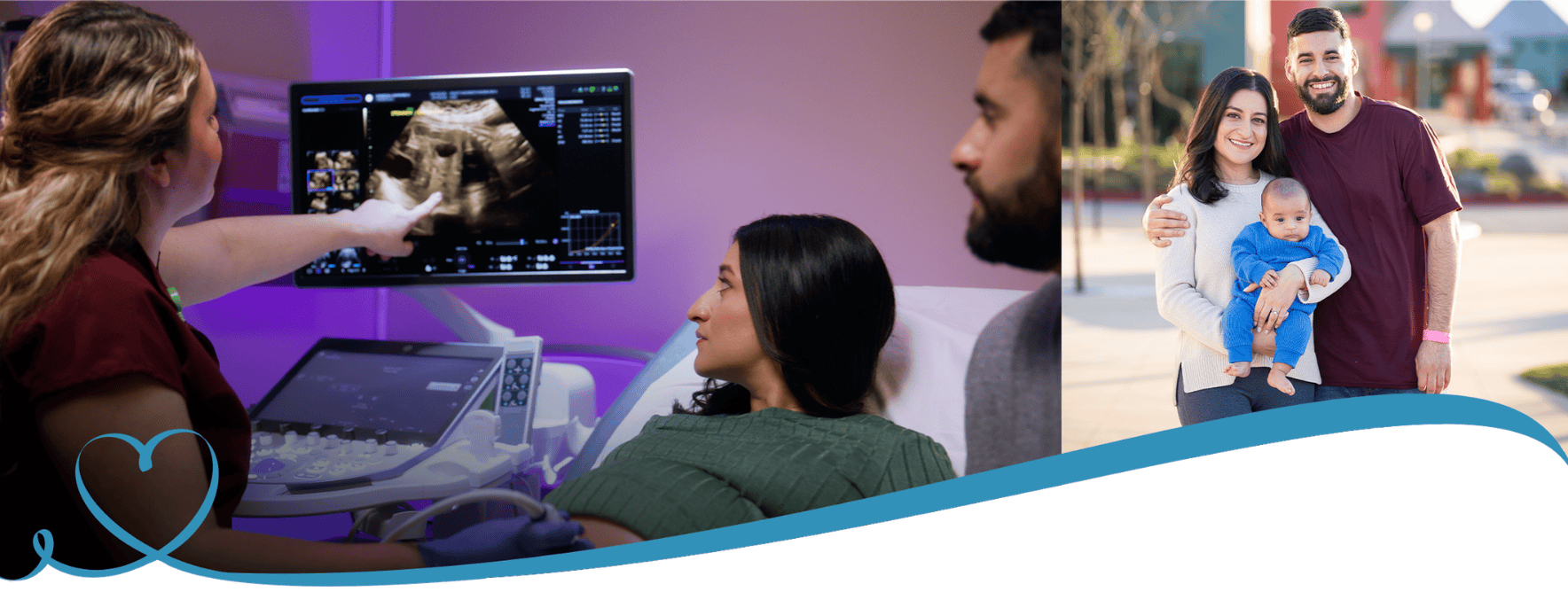 Photos of Leo and his parents