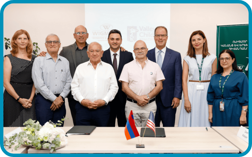 A group photo of the Wigmore partnership leaders