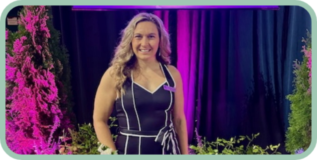 Dr. Jill Friebele at the Marjoree Mason Center awards banquet