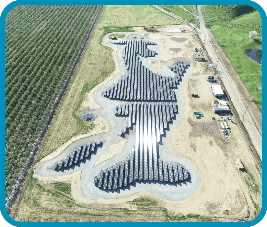 Aerial photo of Valley Children's microgrid