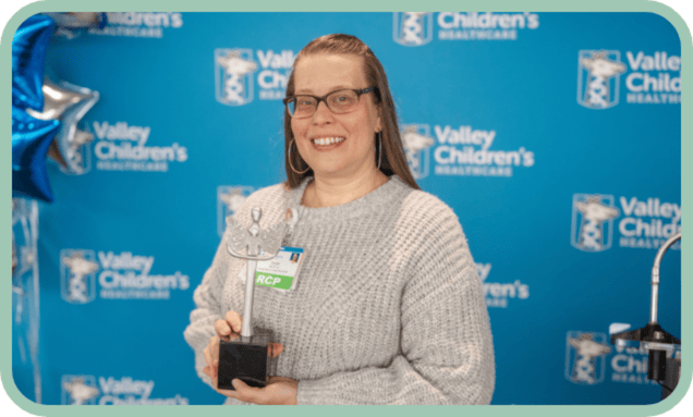 Darah Stroud accepts the PHIL Award