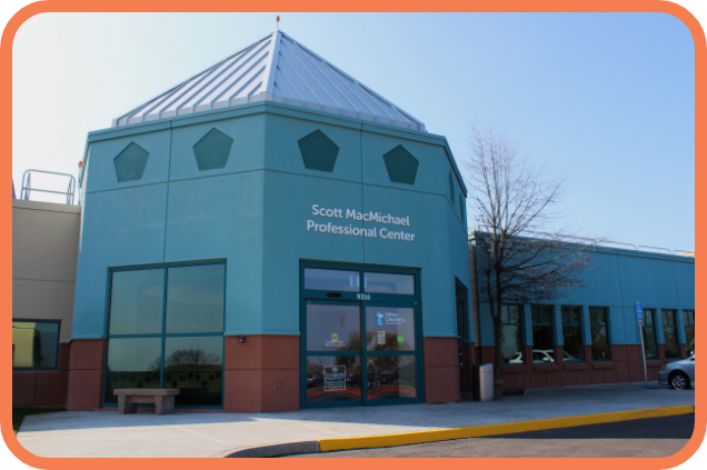 The exterior of the Scott MacMichael Professional Center